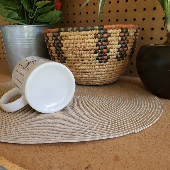 Vintage Las Vegas Sands Hotel Casino Coffee Mug Purple and White Pin Stripe - Picture 6 of 6